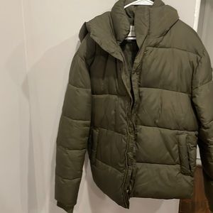 Green bubble jacket